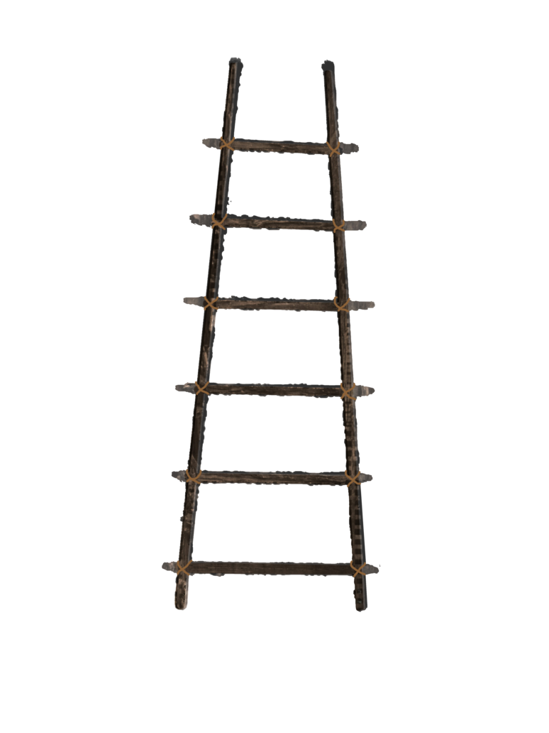Wooden Ladder PNG Transparent Image