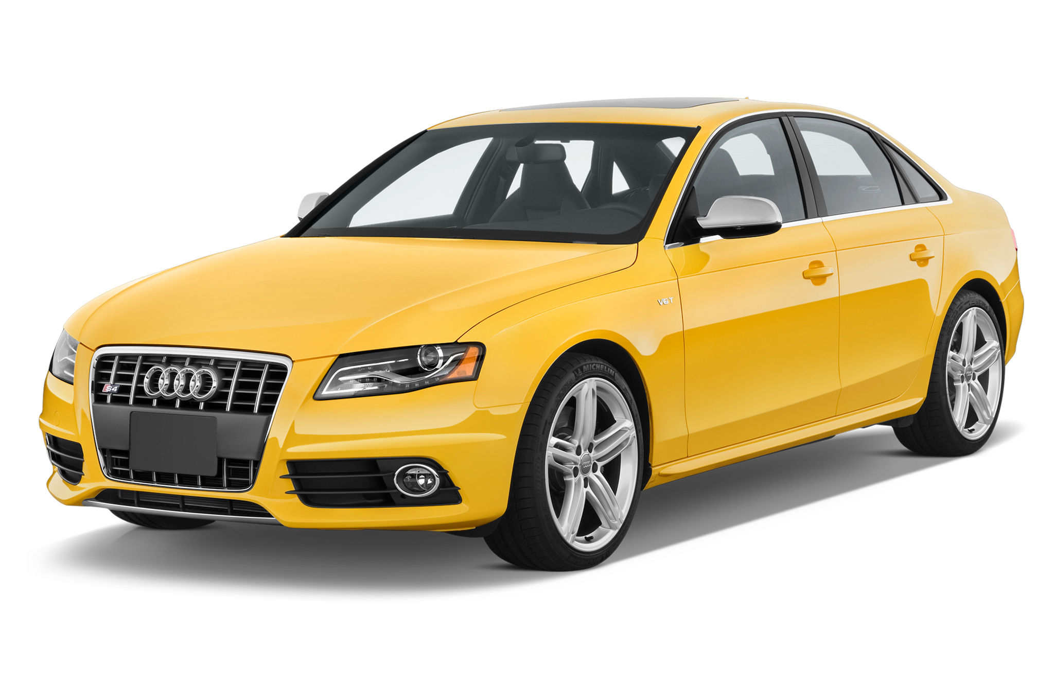Yellow Audi PNG Image