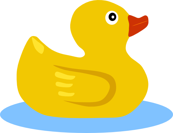 Yellow Duck Download PNG Image