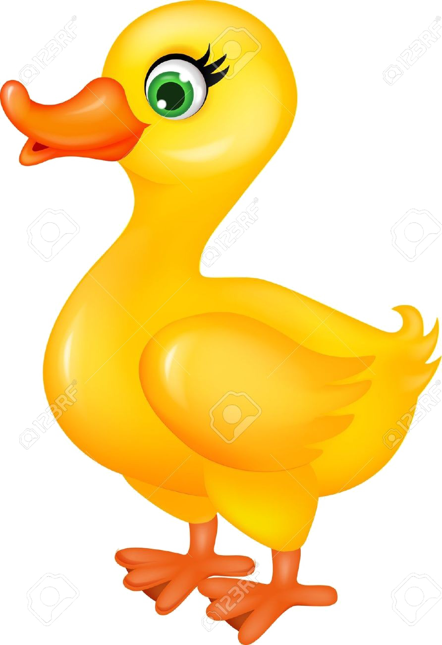Yellow Duck Free PNG Image
