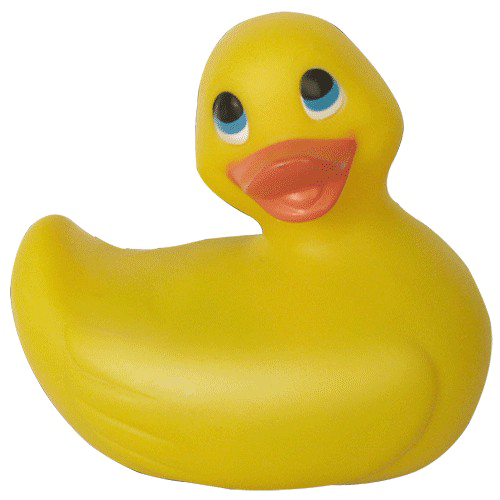 Yellow Duck PNG Image