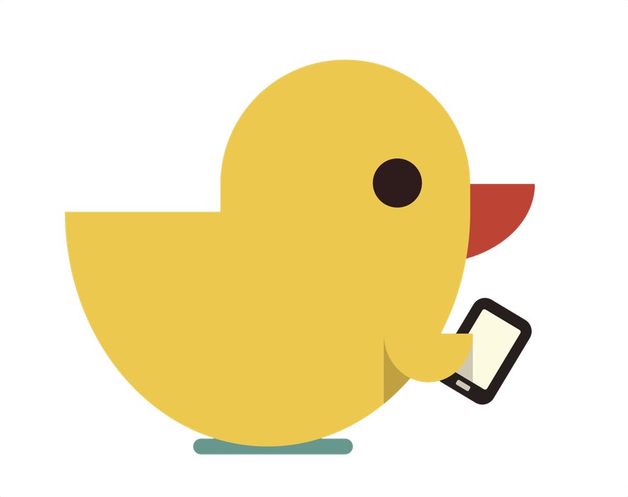 Yellow Duck PNG Photo