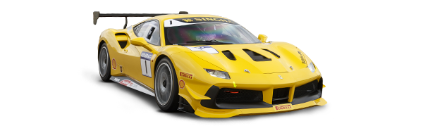 Descarga gratuita de Ferrari PNG amarillo