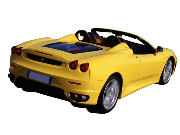Yellow Ferrari PNG Photo