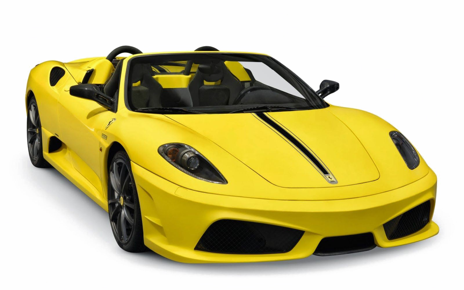 Yellow Ferrari Transparent Background PNG