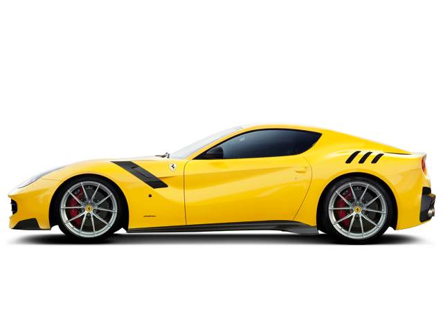 Yellow Ferrari Transparent Image