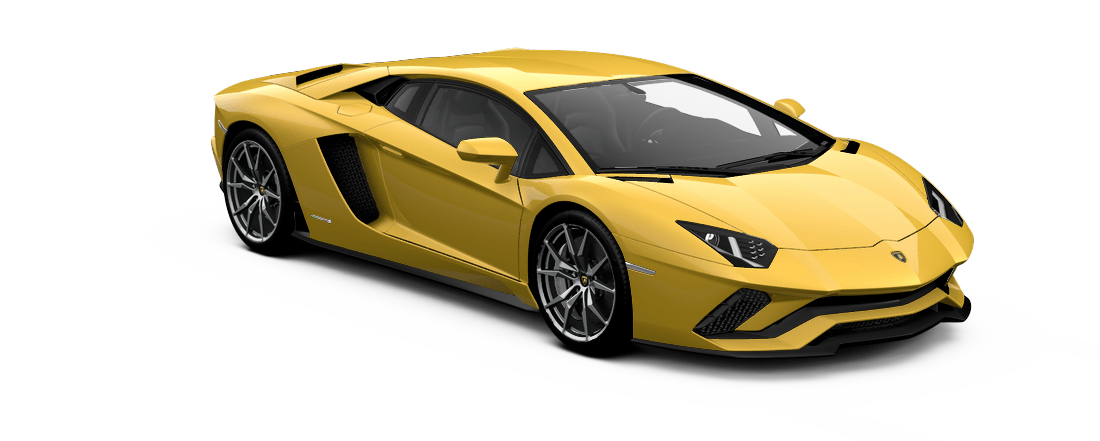 Lamborghini jaune PNG Image haute qualité