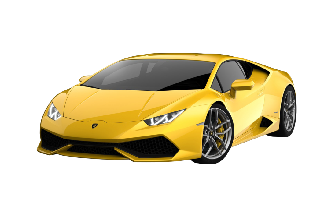 Pic amarilla Lamborghini PNG