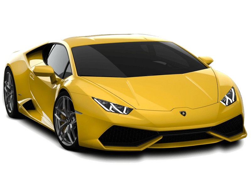 Imágenes Transparentes amarillas de Lamborghini