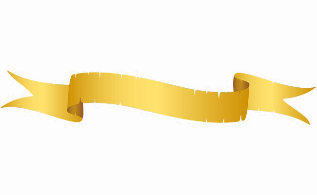 Yellow Ribbon PNG High-Quality Image