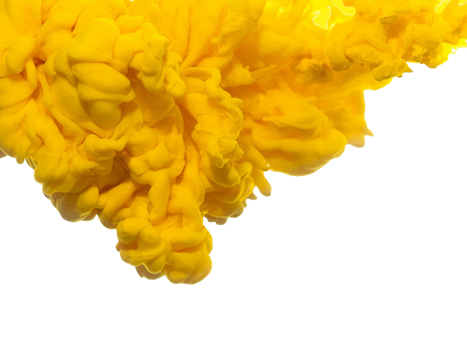 Image PNG de fumée jaune