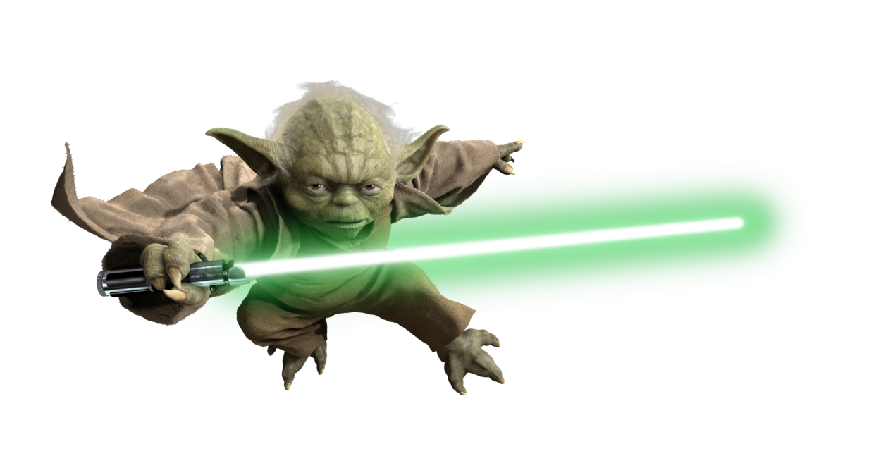 Yoda Star Wars Descargar imagen PNG Transparente