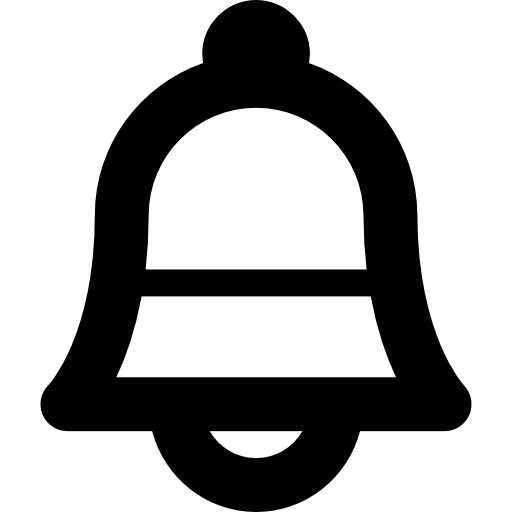 YouTube Bell-Symbol PNG-Hintergrund-Bild
