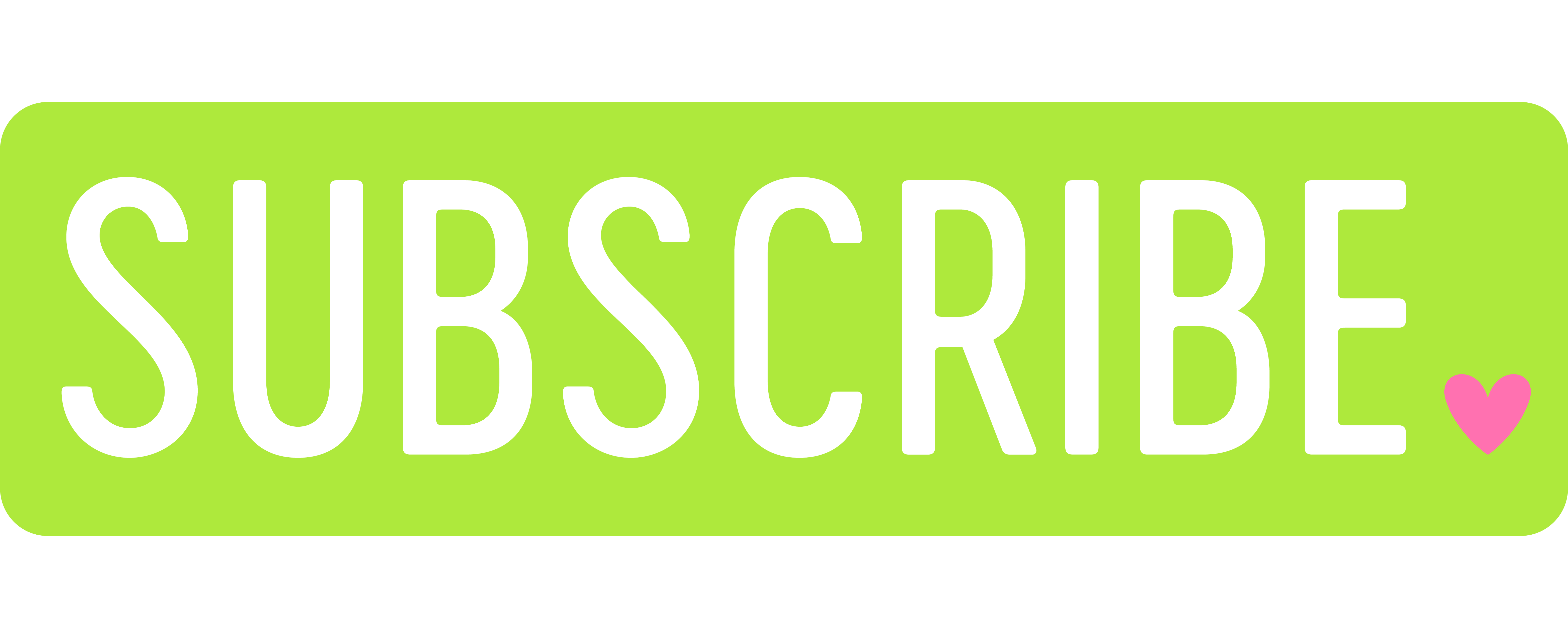 Youtube Subscribe Button PNG Image with Transparent Background