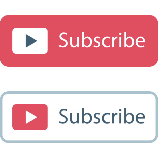 Youtube Subscribe Button Transparent Background PNG