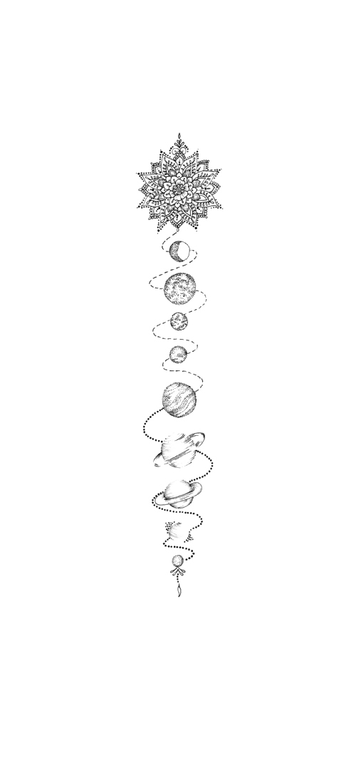 Aesthetic Tattoo PNG Transparent Image