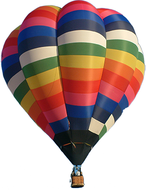 Air Balloon PNG Background Image