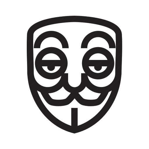 Máscara anónima PNG descargar imagen