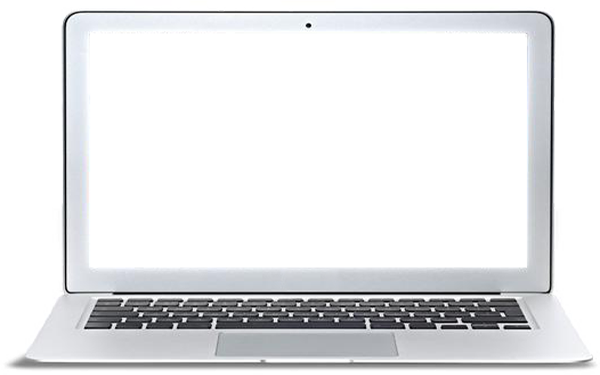 أبل الكمبيوتر المحمول خلفية شفافة PNG