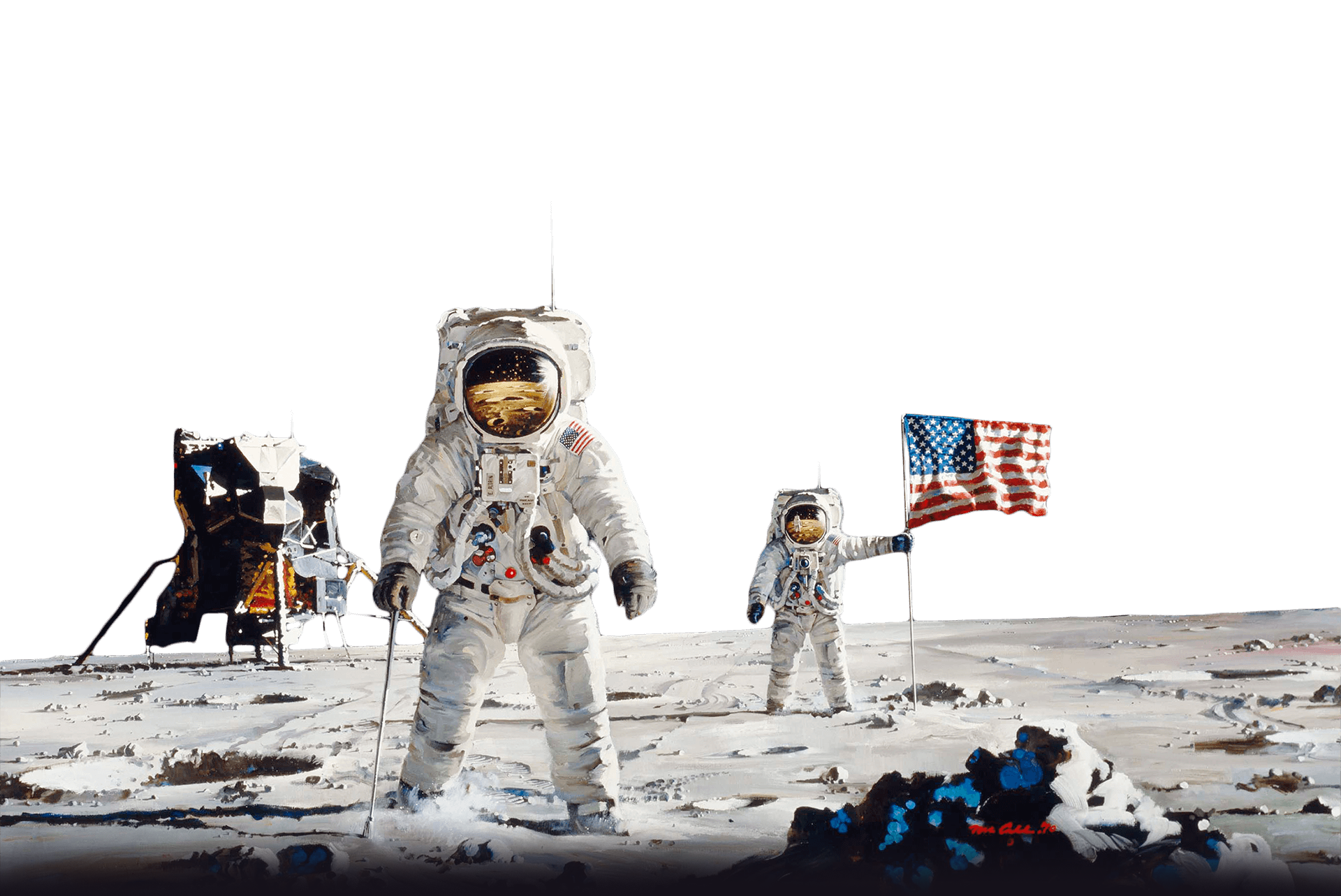 Astronaut-PNG-Hintergrund-Bild