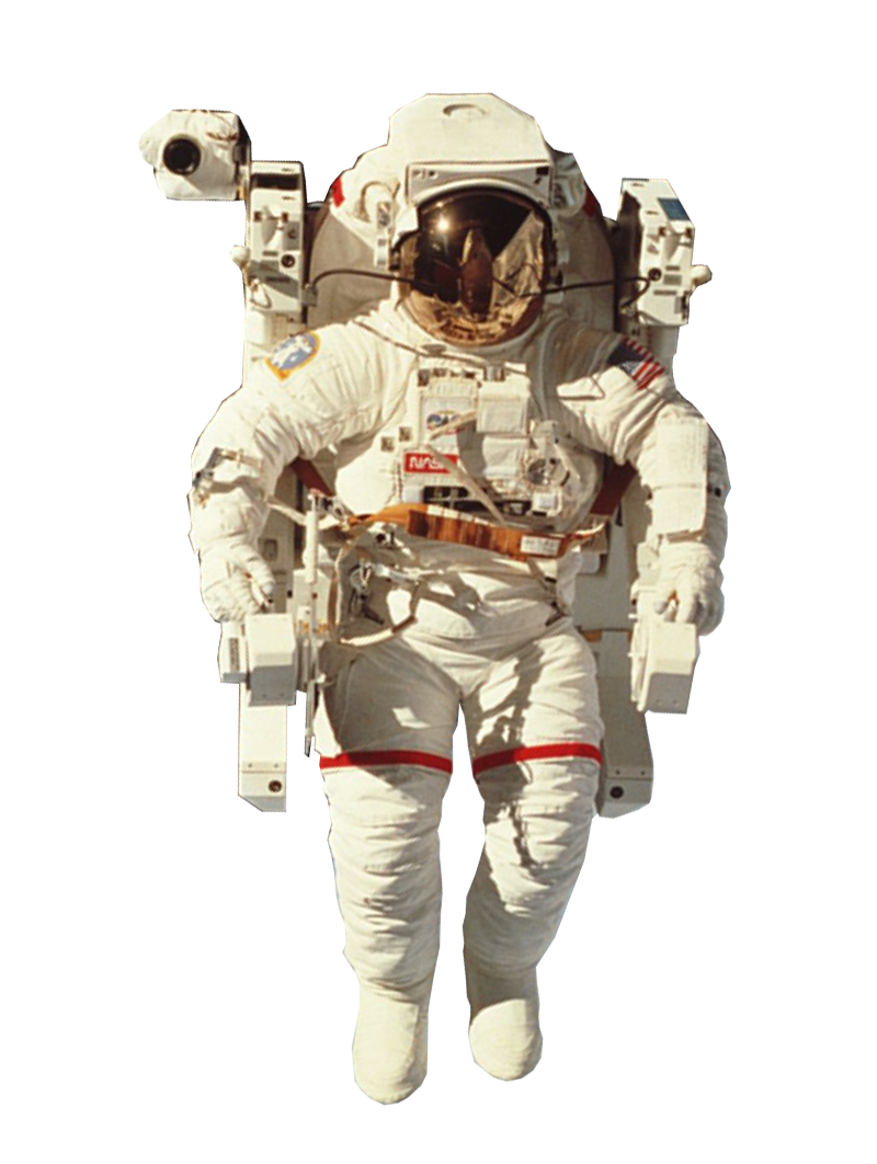 رائد الفضاء صورة شفافة