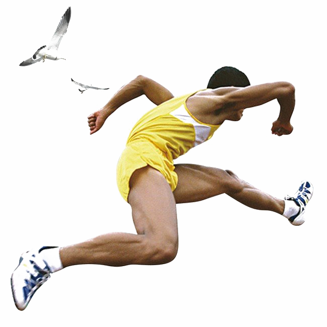 Athlete PNG Image Background