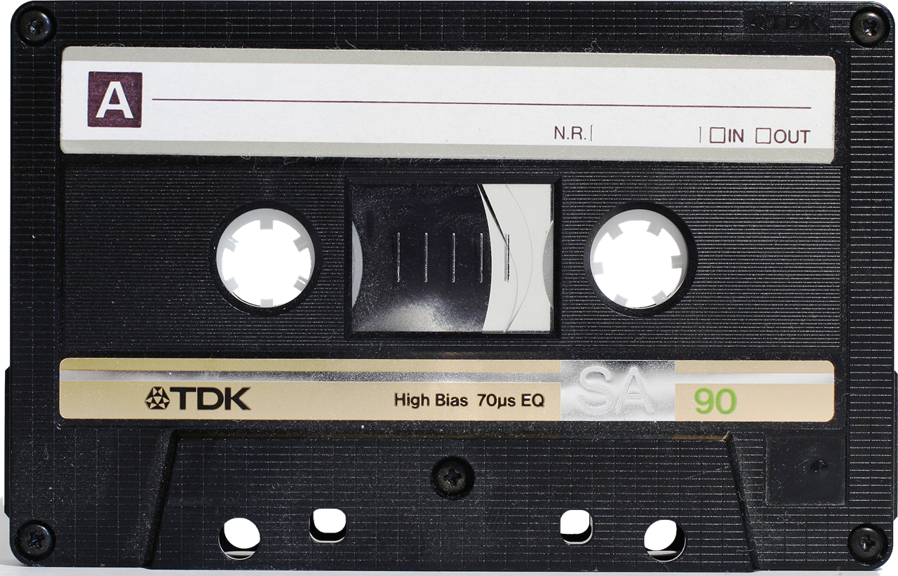 Audio Cassette PNG High-Quality Image