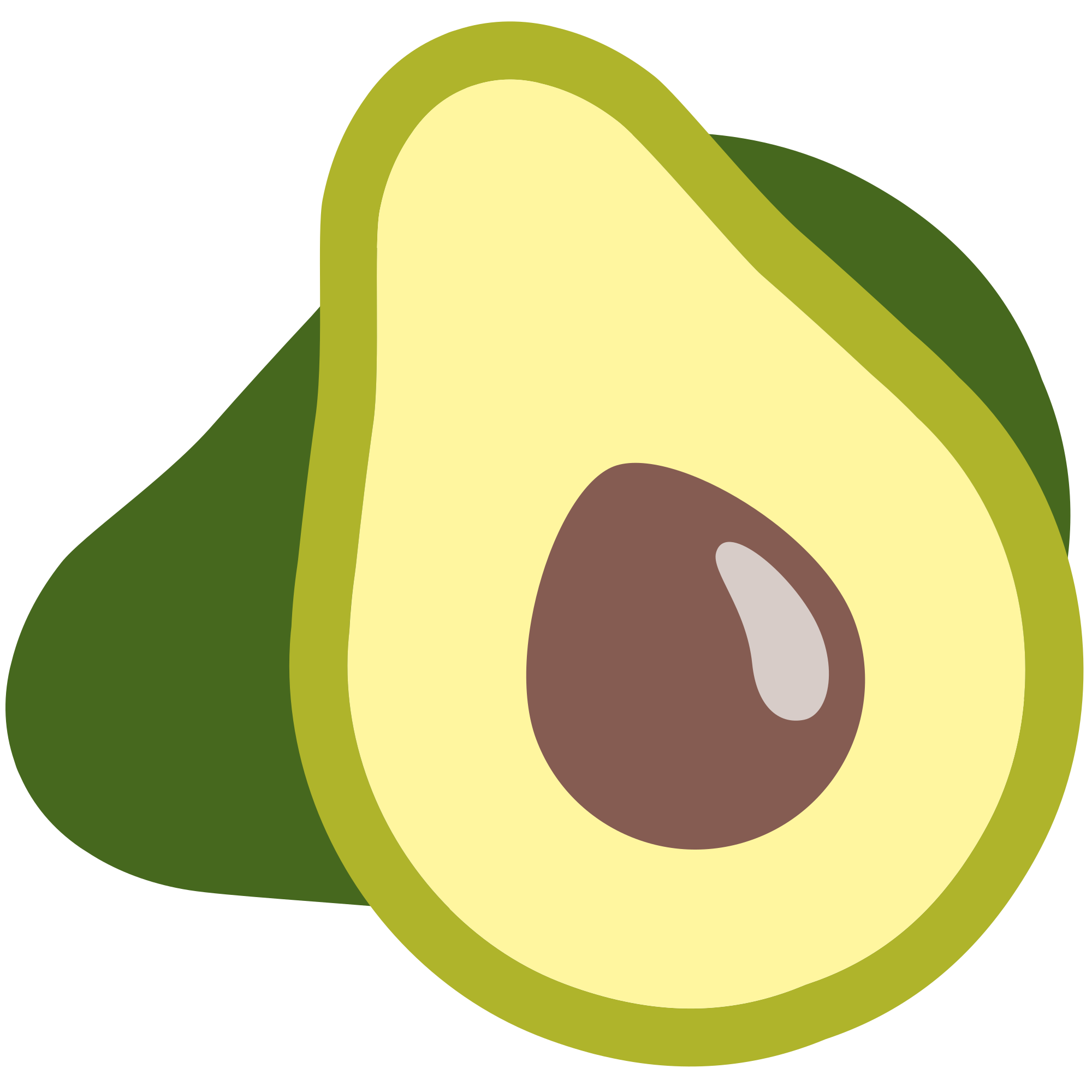Avocado PNG hoogwaardige Afbeelding