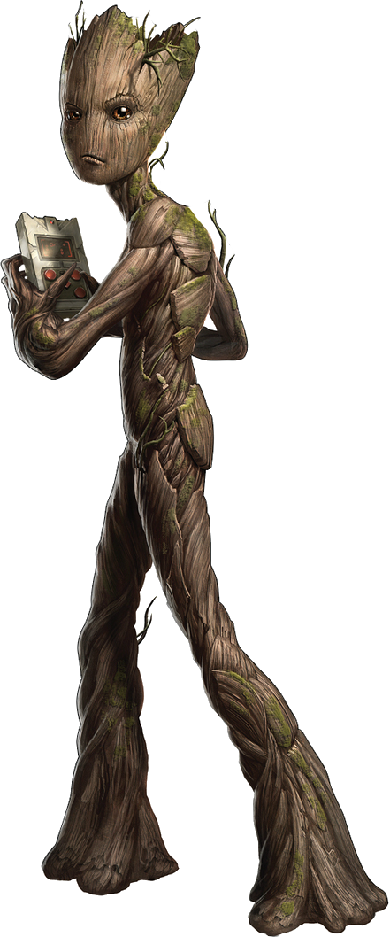 Baby Groot PNG Background Image