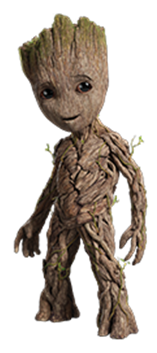 Baby Groot Transparent Background PNG
