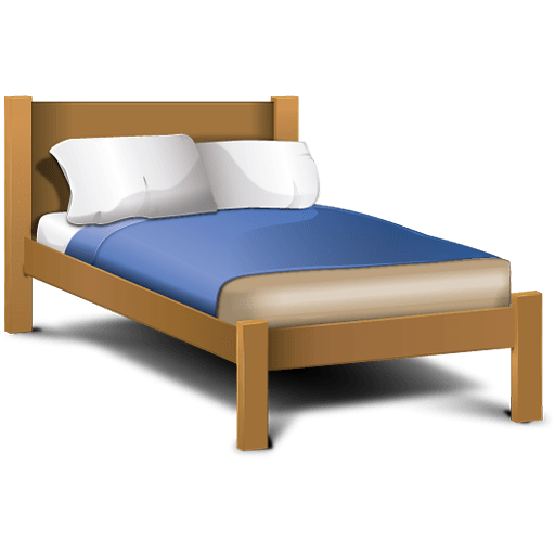 Bed PNG Afbeelding Background