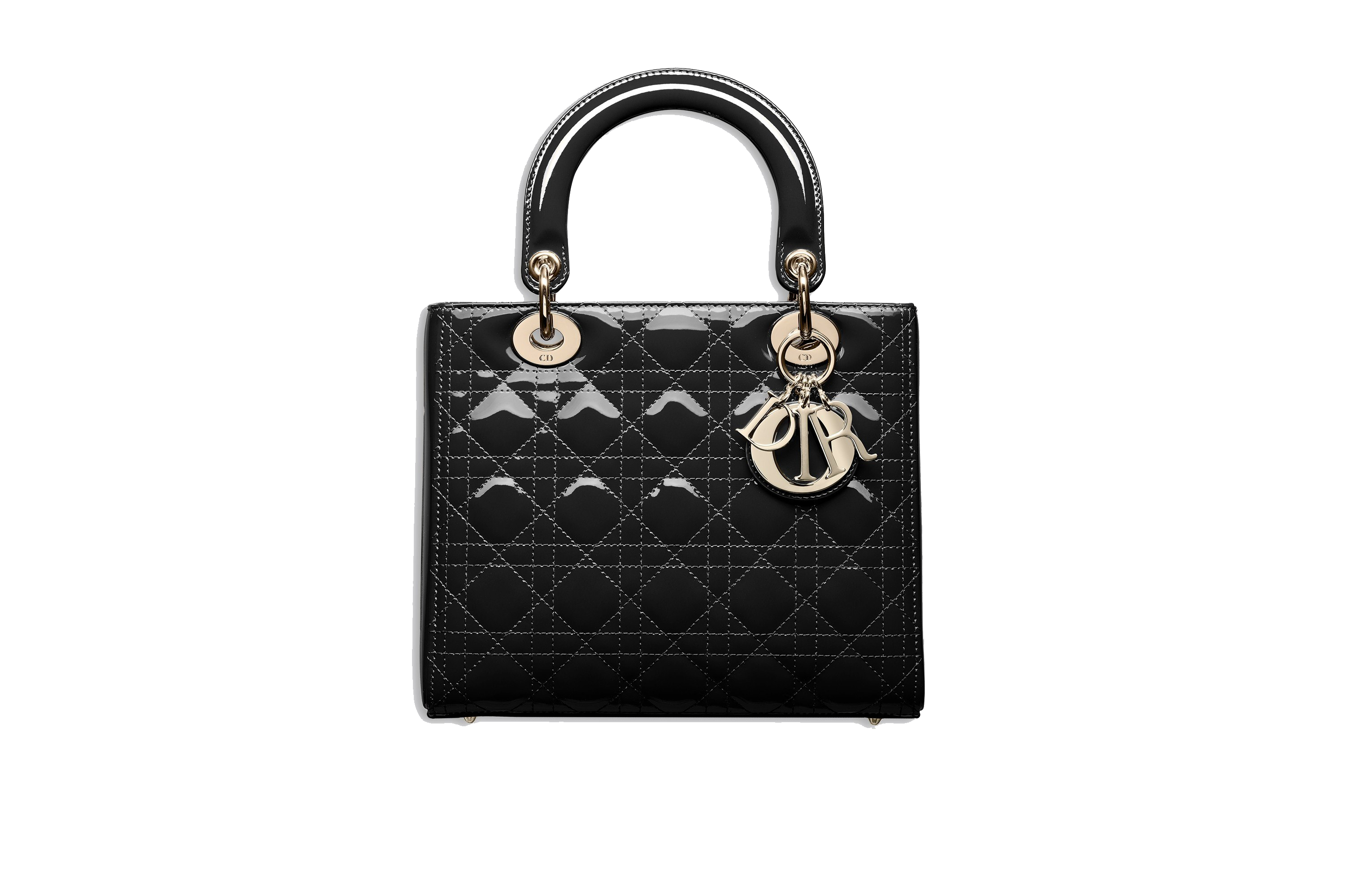 Black Dior Bag PNG Image Background