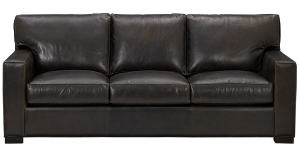 Black Sofa PNG Transparent Image