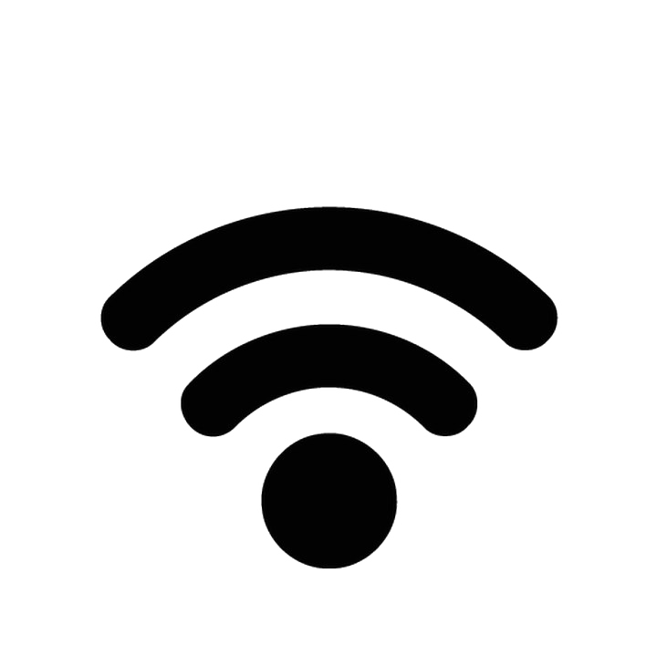 Black Wifi Logo PNG Photo