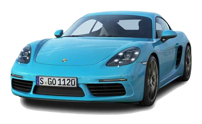 Imagem azul Porsche PNG