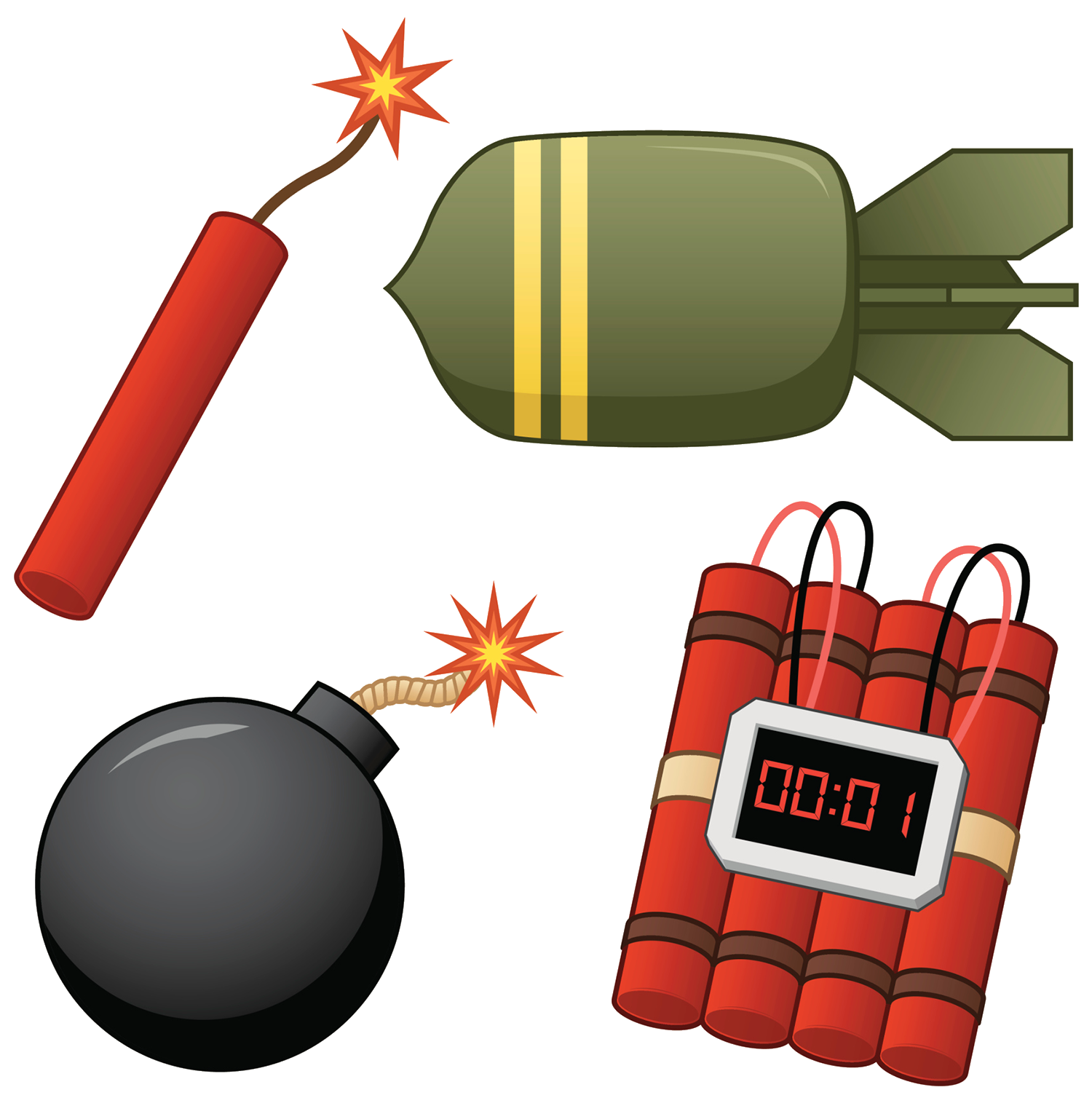 Bomb PNG Transparent Image