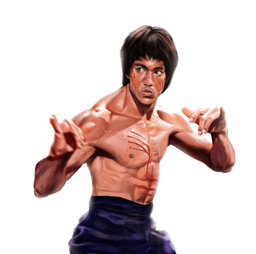 Bruce Lee Gratis PNG-Afbeelding