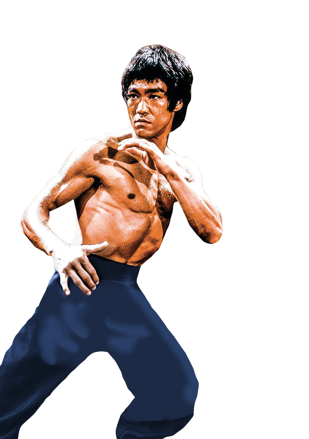Bruce Lee PNG Image Transparent Background