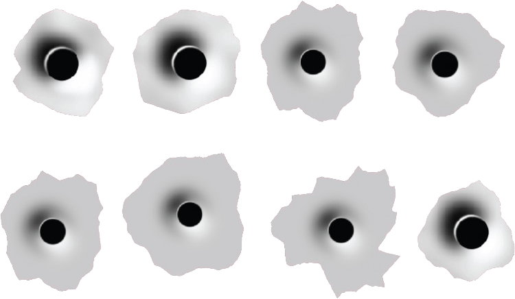 Bullet Holes PNG Pic
