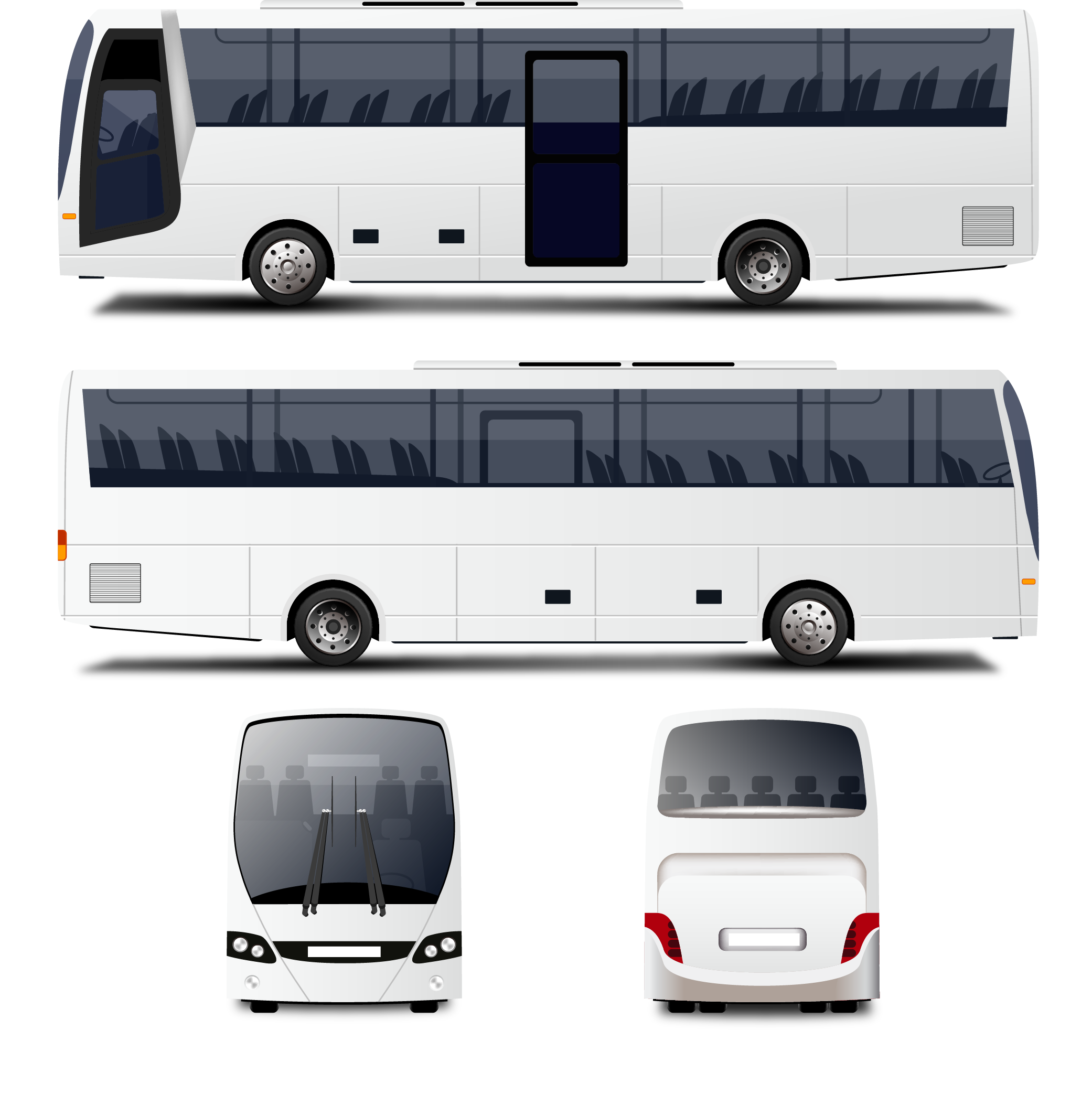 Bus PNG-Afbeelding