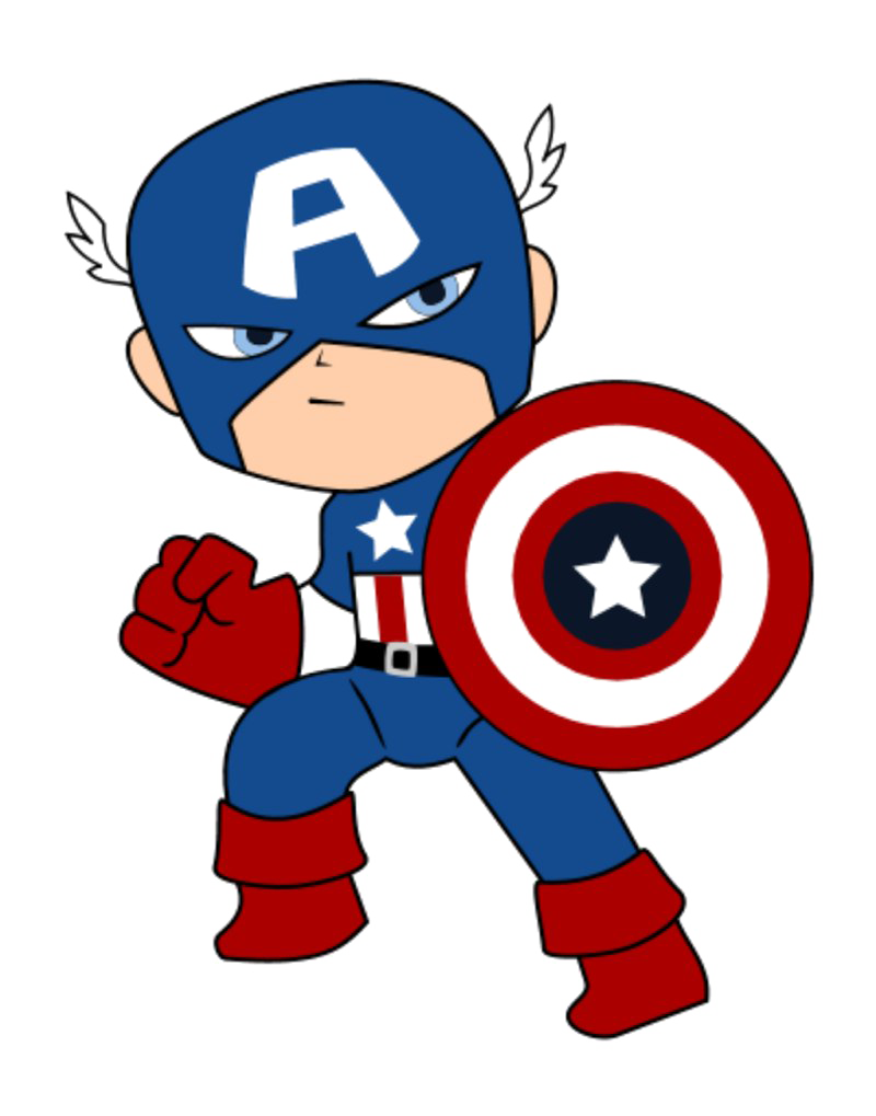 Captain America PNG Gambar Transparan