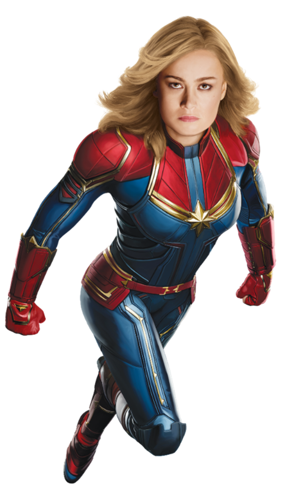 Captain Marvel PNG High-Quality Image.