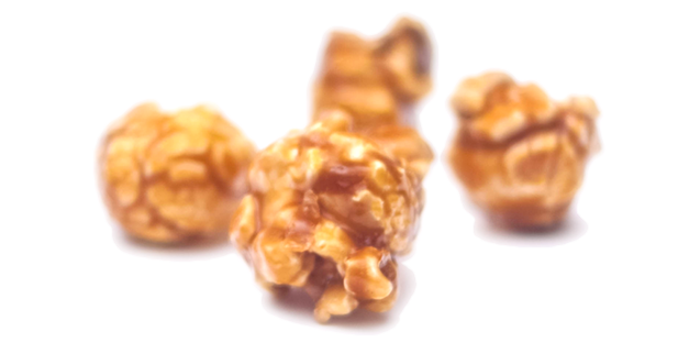 Caramel Popcorn Transparent Image