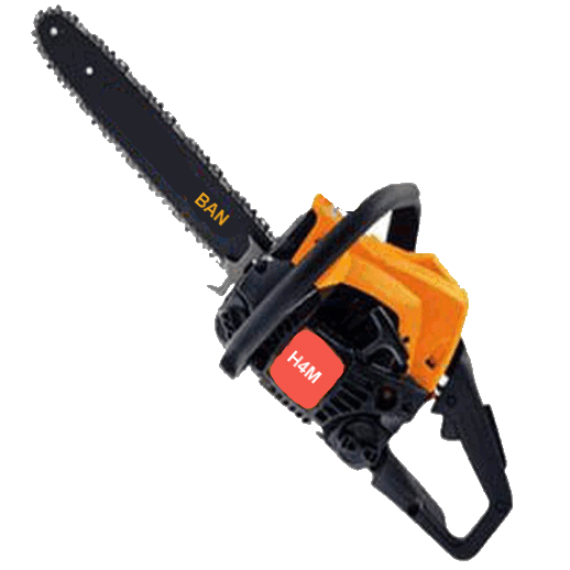 Chainsaw PNG Transparent Image