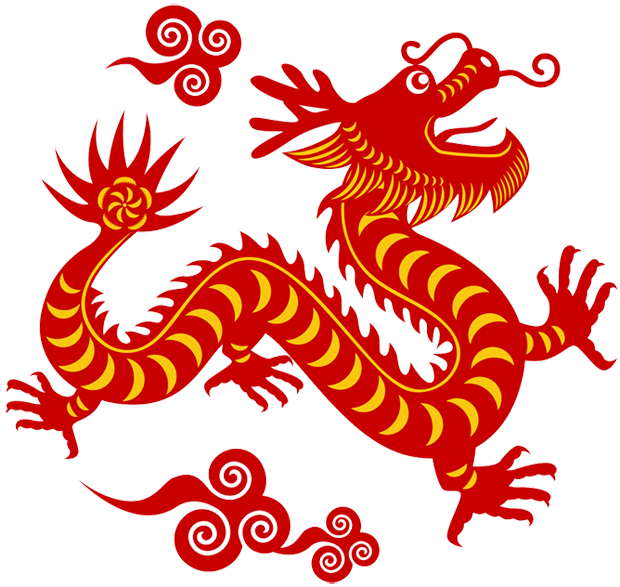 Pic dragon PNG chinois