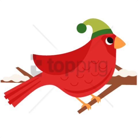 Christmas Birds PNG Picture