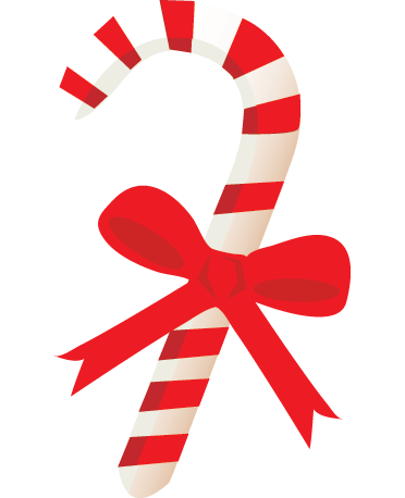 Kerst Candy PNG achtergrondafbeelding