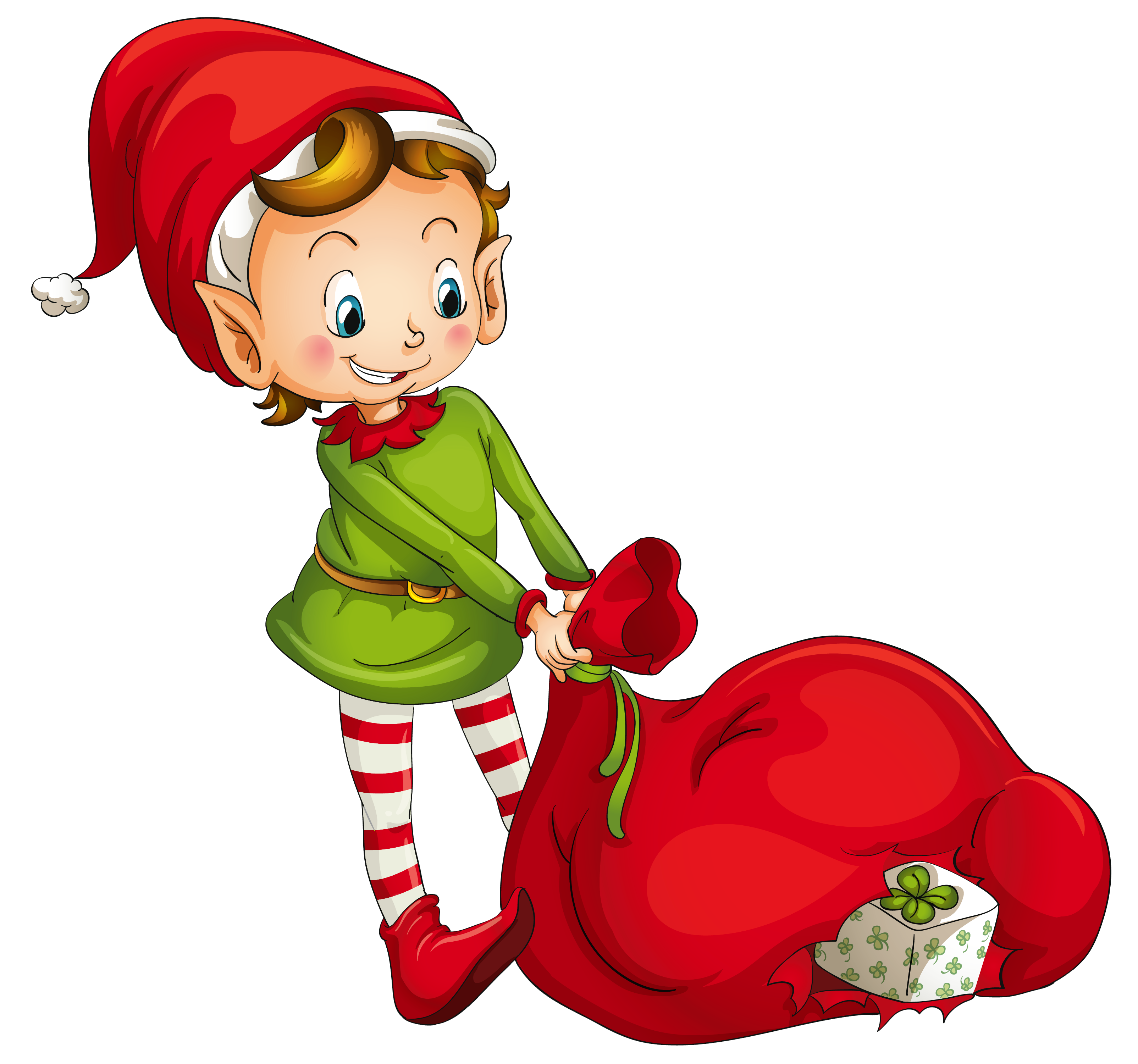 Christmas Elf PNG High-Quality Image