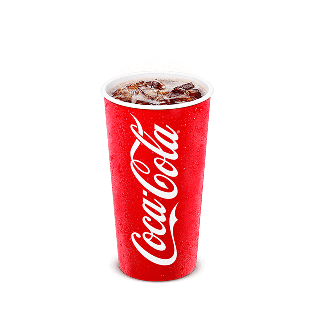 Coca cola pode PNG background