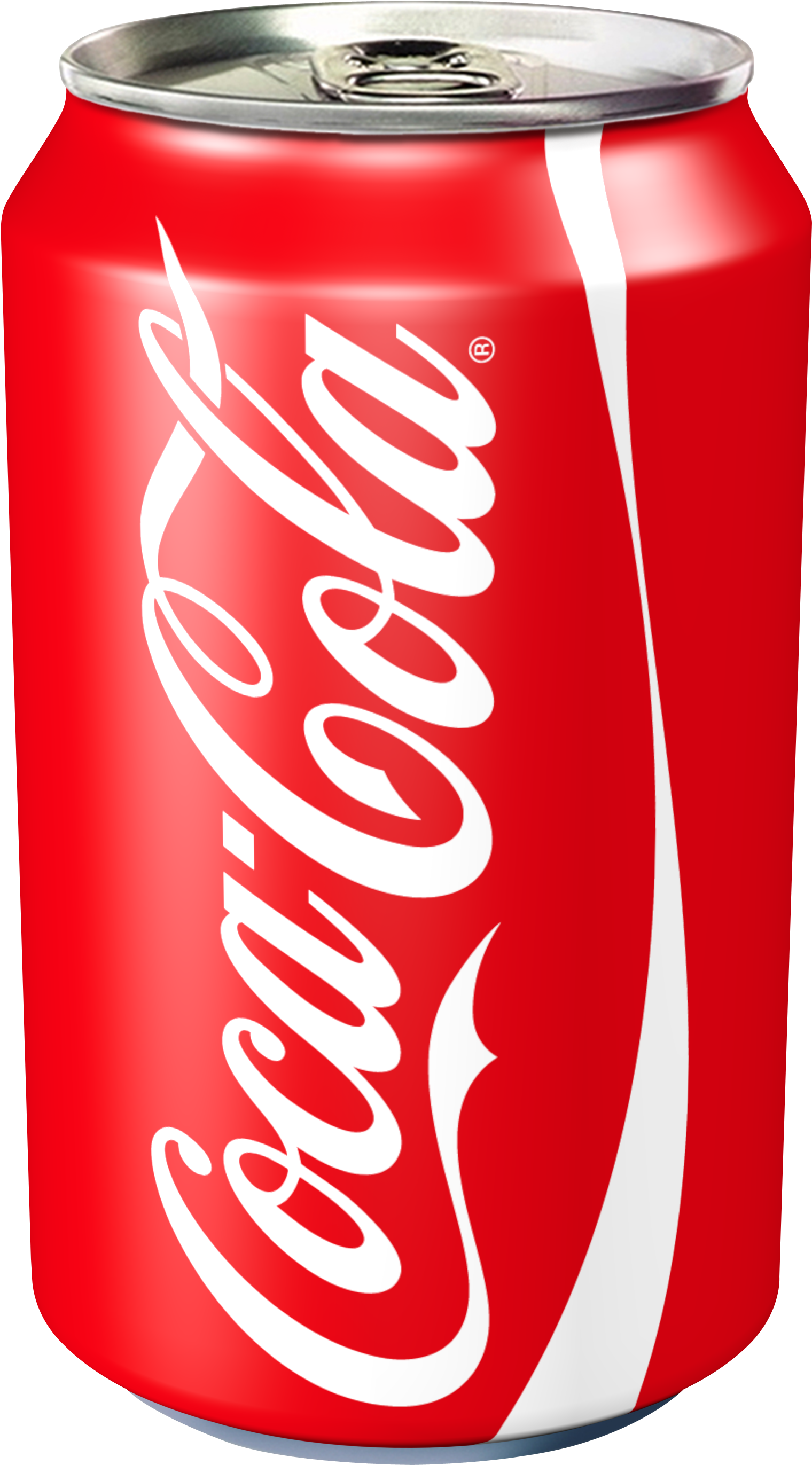 Coca cola pode imagem transparente